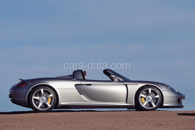 Porsche Carrera GT Carrera GT 2003 front view