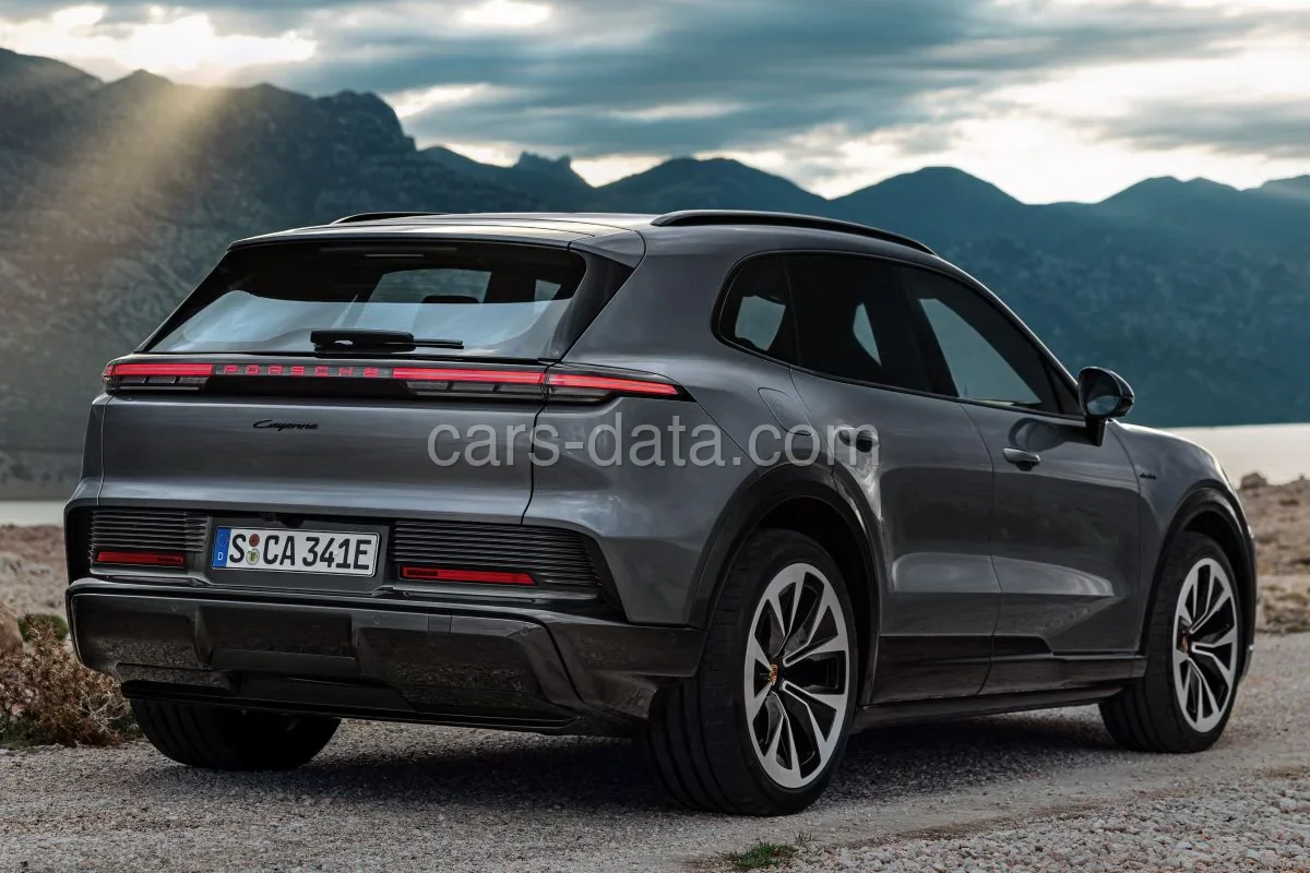 Porsche Cayenne Coupé S Electric 2026 suv pohled zepředu
