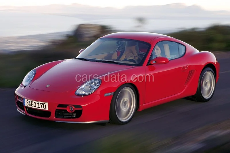 Porsche Cayman S 2005 front view