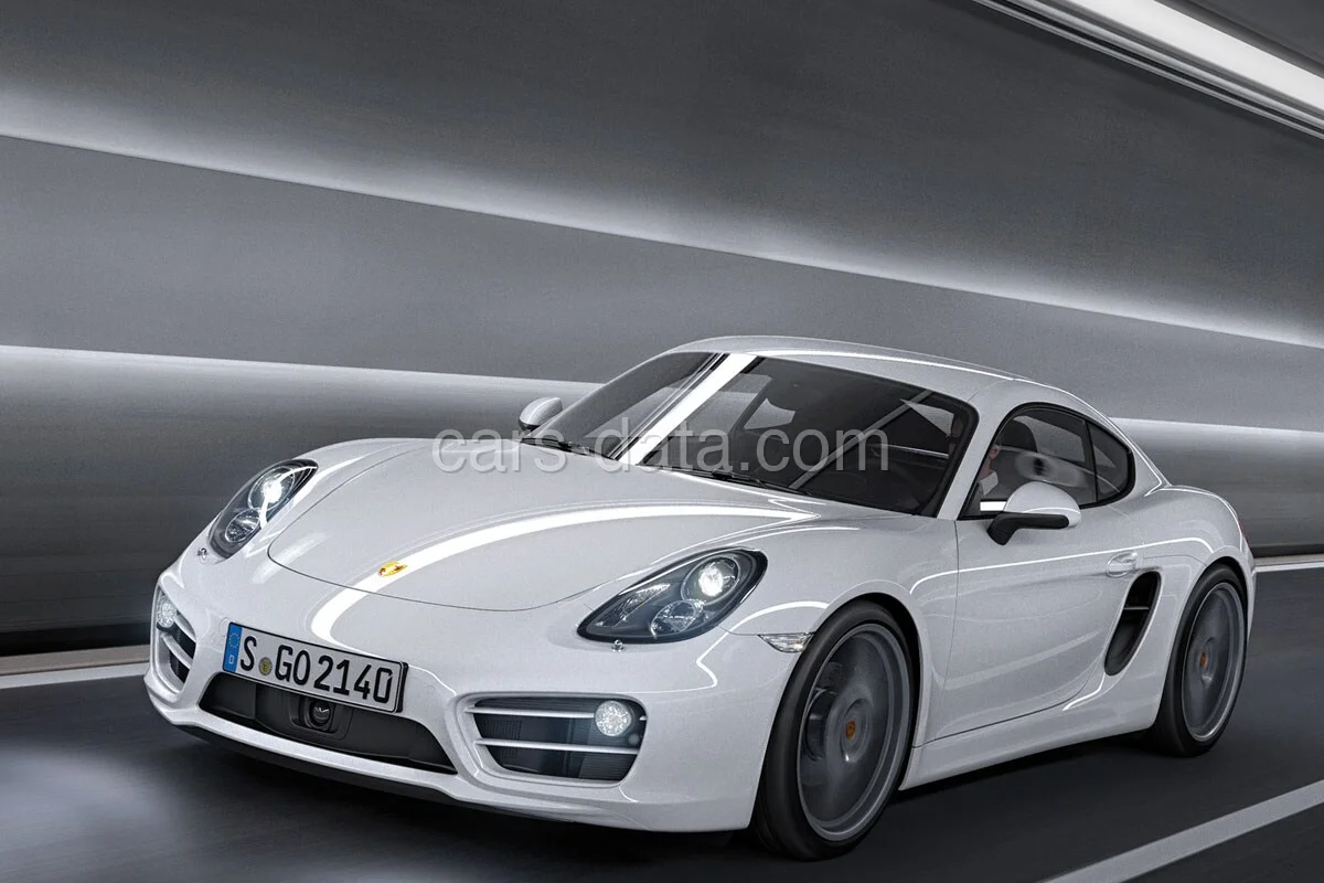 Porsche Cayman Cayman 2013 front view