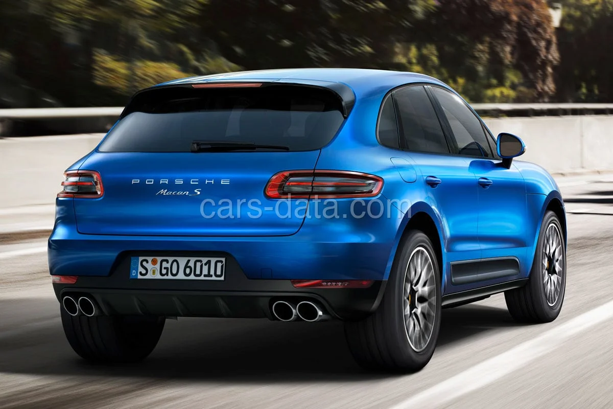 Porsche Macan S Diesel 2014 front view