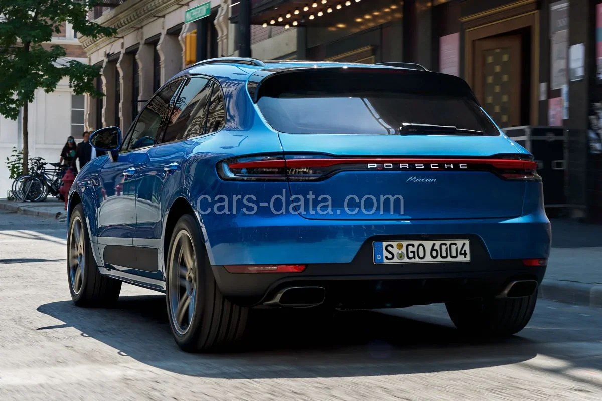 Porsche Macan S 2019 front view
