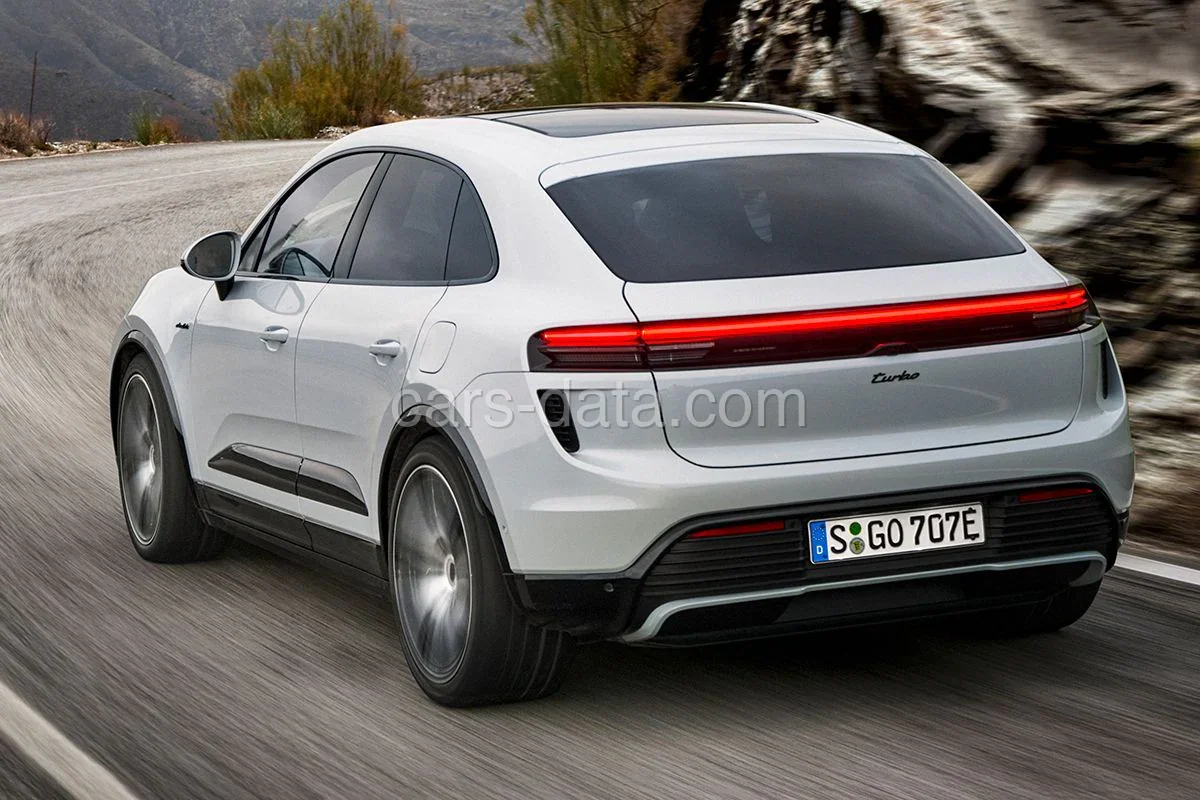 Porsche Macan GTS Electric 2025 front view