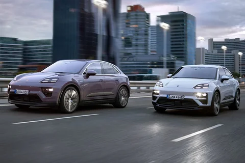 Porsche Macan GTS Electric 2025 view 7
