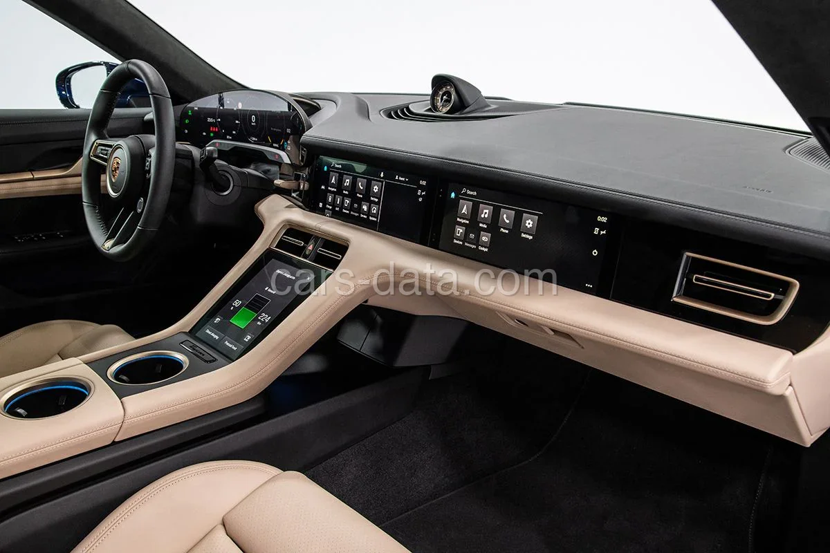 Porsche Taycan 4S 2019 front view