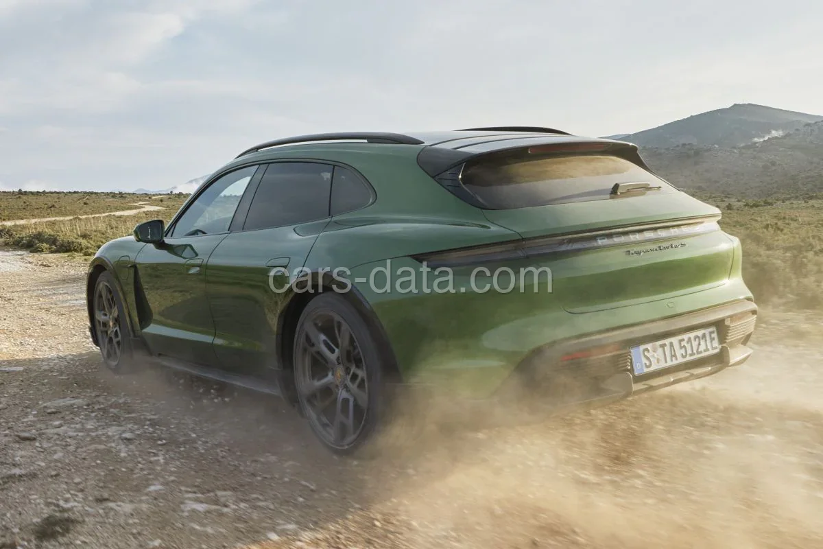Porsche Taycan 4 Cross Turismo 2021 front view
