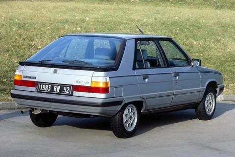 Renault 11 TSE Electronic 1983 view 8