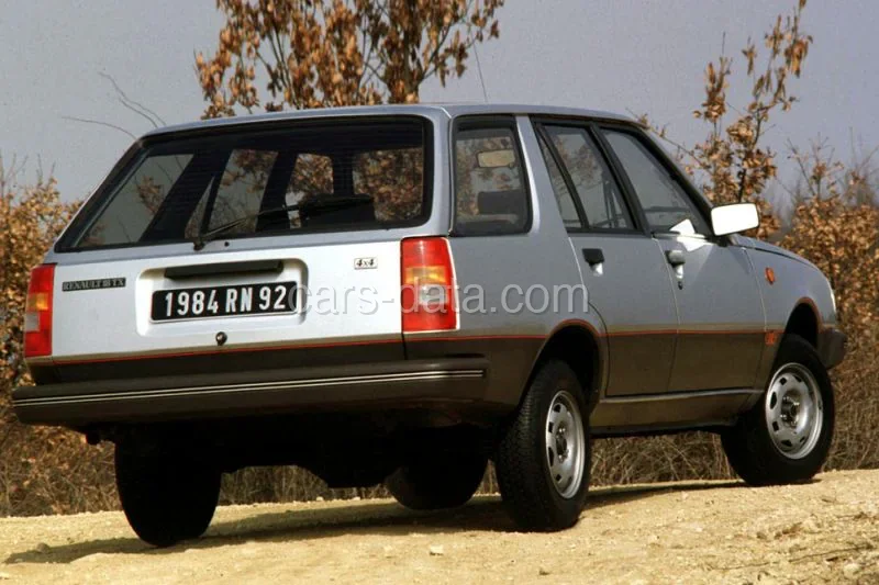Renault 18 Combi GTD 1984 front view