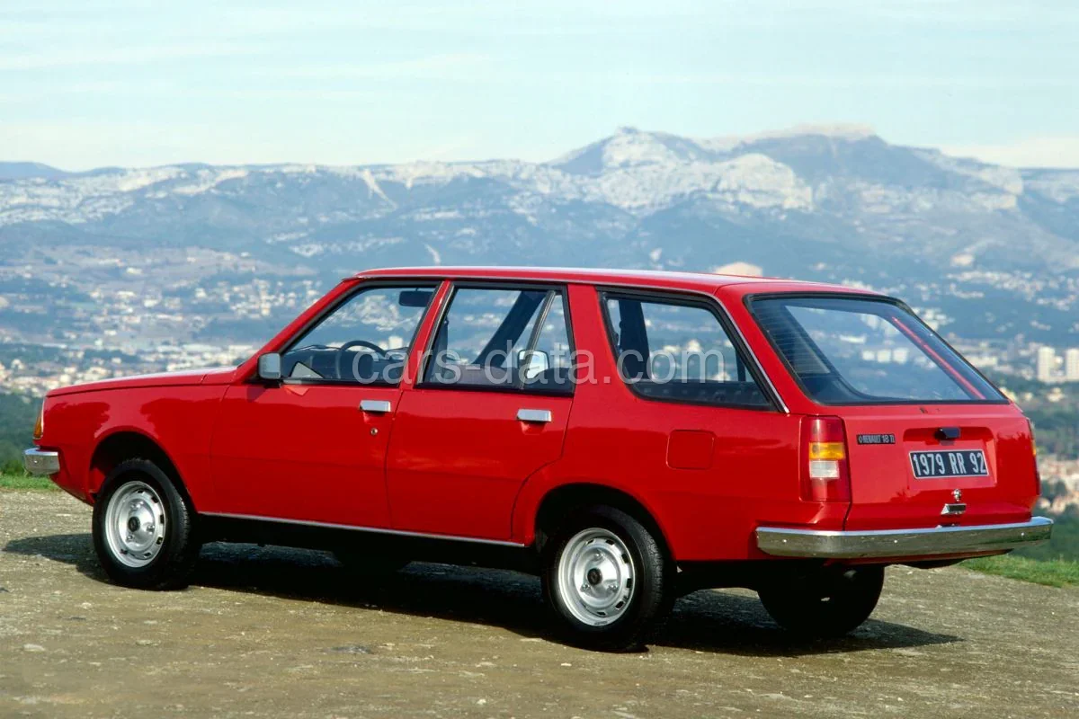 Renault 18 Combi Automatic 1981 front view