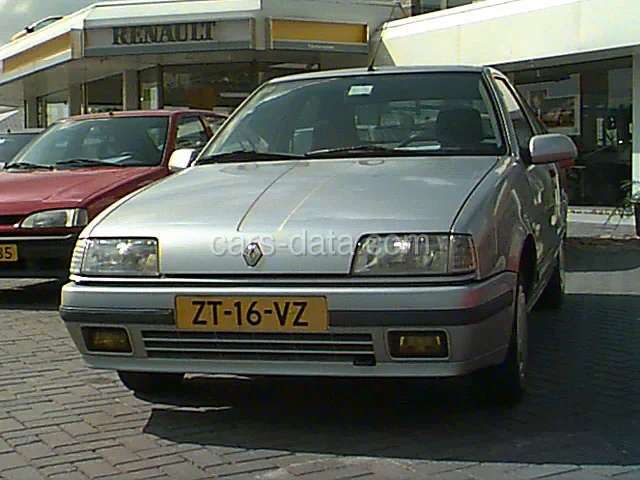 Renault 19 TR 1988 front view