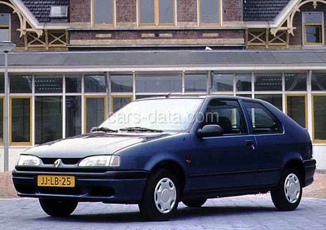 Renault 19 RL 1.4 1995 front view