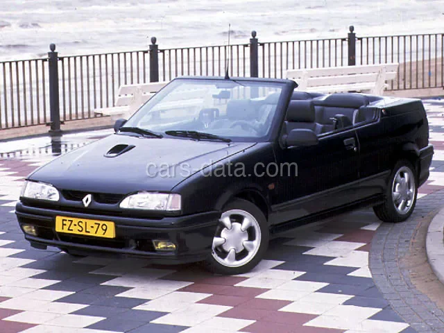Renault 19 Cabriolet 1992 front view
