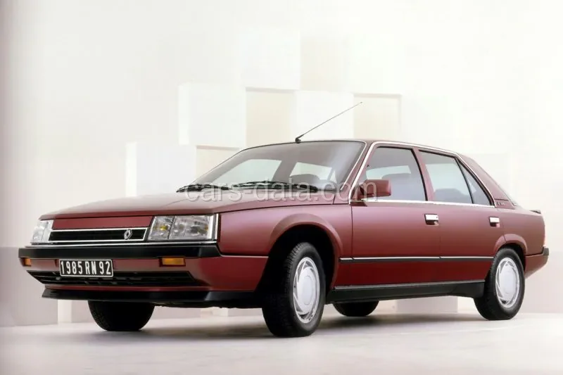 Renault 25 GTX 1984 front view