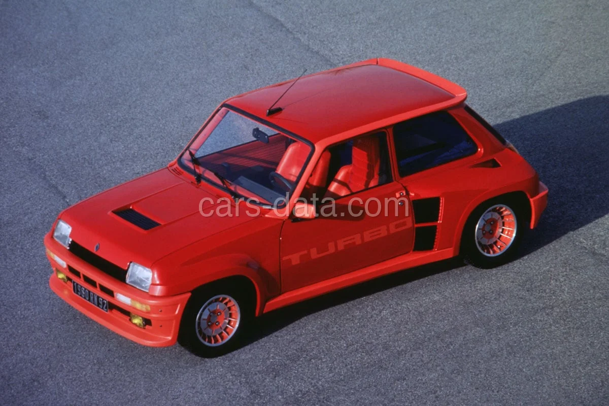 Renault 5 Turbo 1981 front view