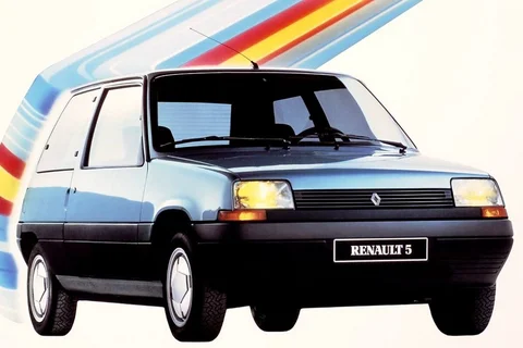 Renault 5 1984 front view