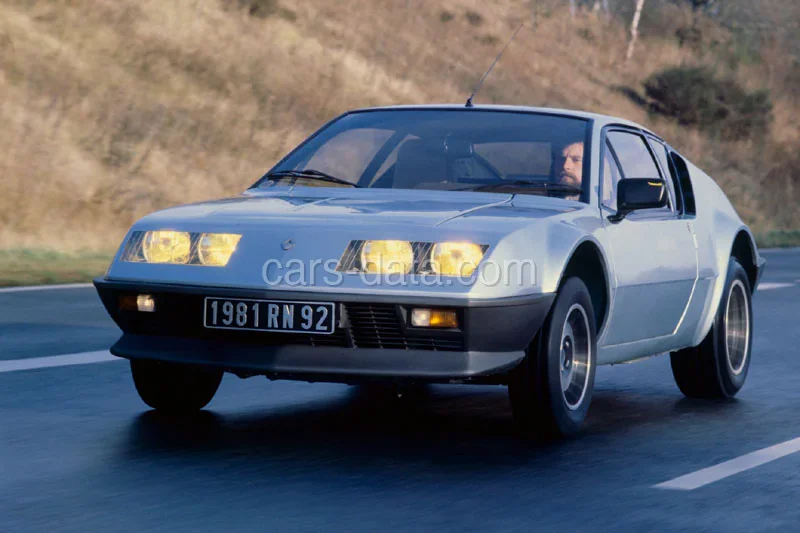 Renault Alpine A310 Alpine A310 1977 front view