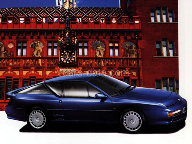 Renault Alpine A610 Alpine A610 1991 front view