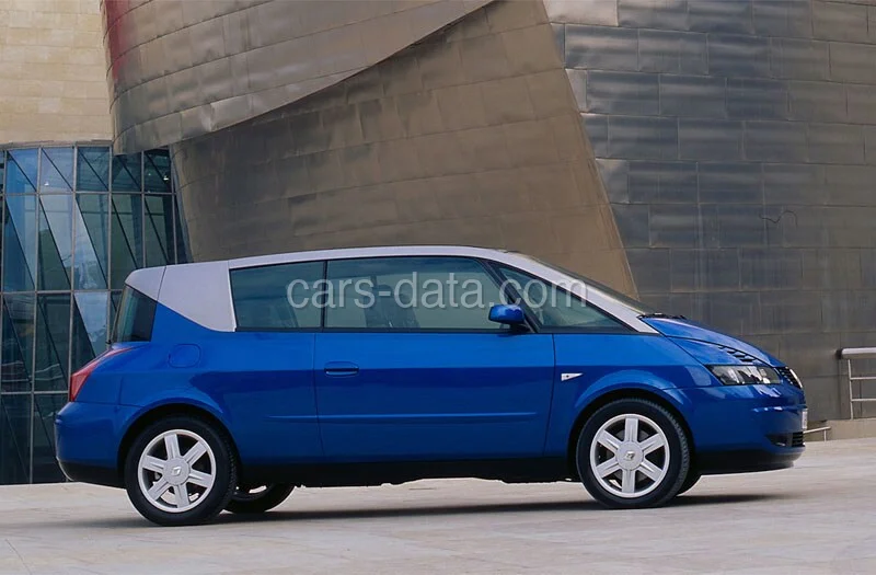 Renault Avantime 2.0 16V Turbo Privilège 2002 front view