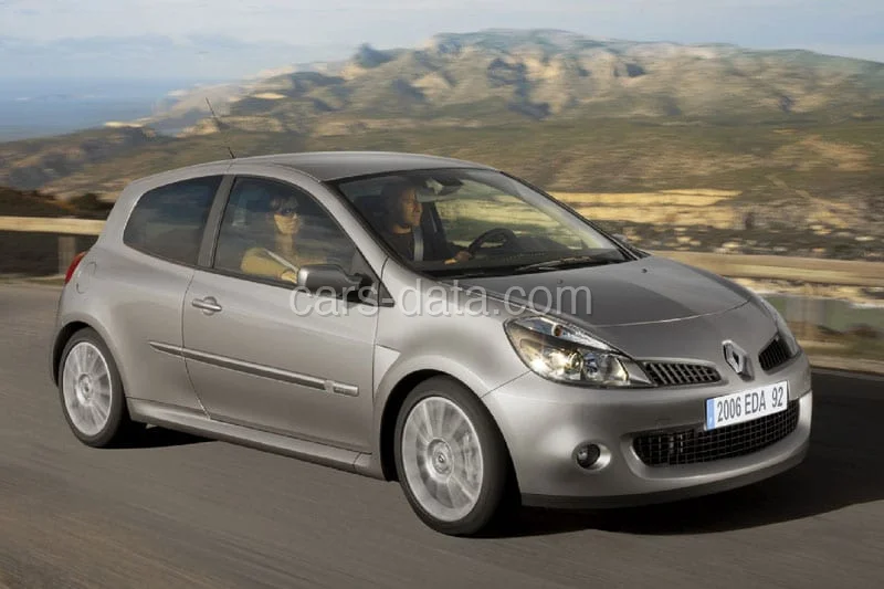Renault Clio Sport 2.0 16V 2006 front view