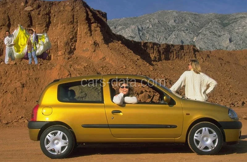 Renault Clio Si 1.6 1999 front view