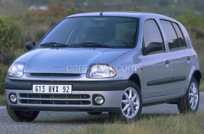 Renault Clio RT 1.9 D 1998 front view