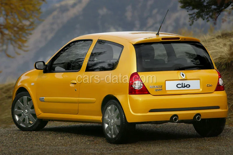 Renault Clio Sport 2.0 16V 2004 front view