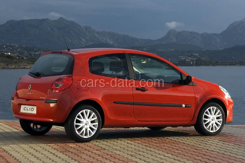 Renault Clio 1.5 dCi 85 Expression 2005 front view