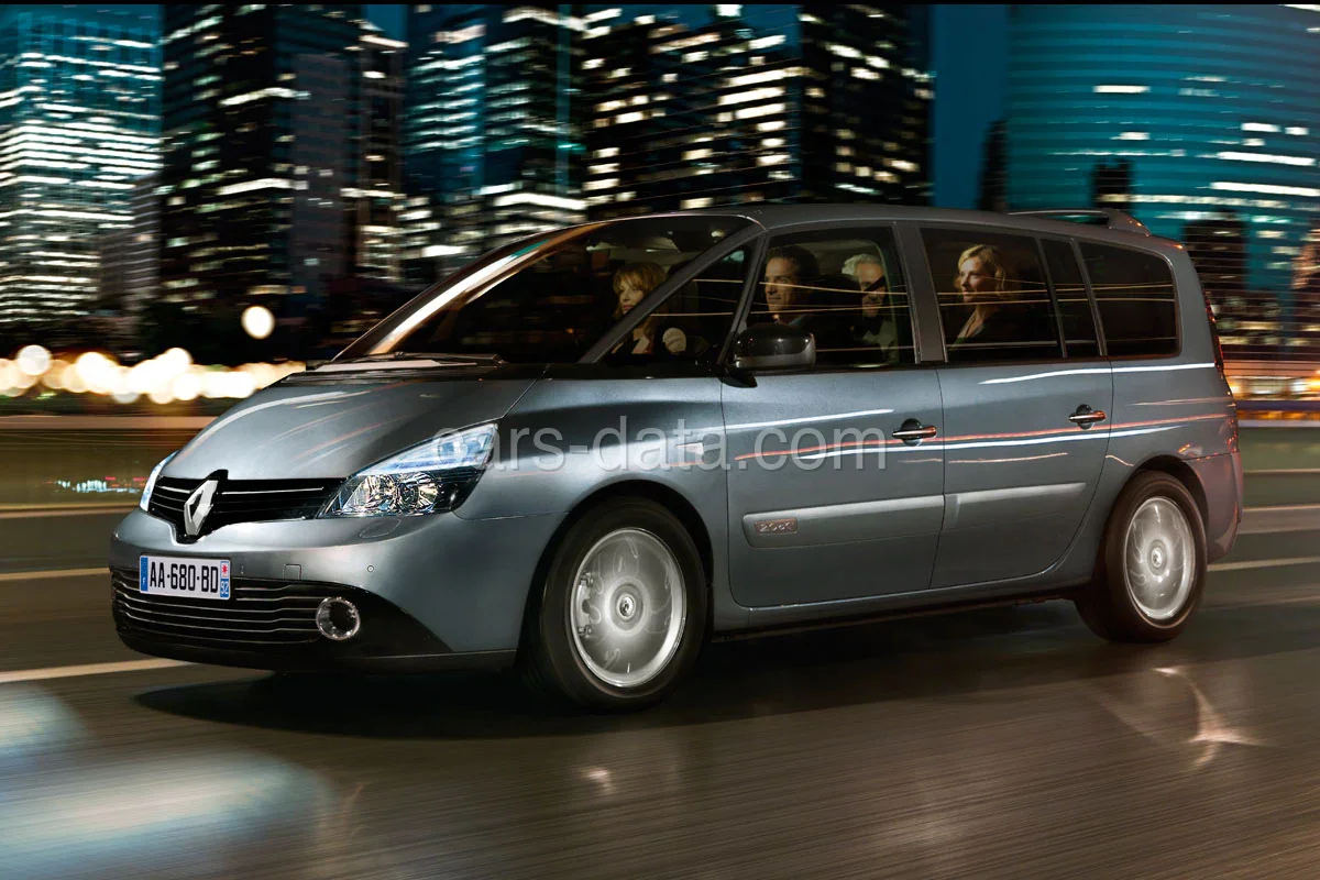 Renault Espace Grand Espace 2.0 dCi 16V 175 Initiale 2012 front view