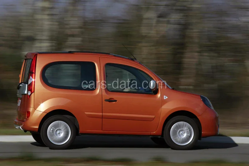 Renault Kangoo Be Bop 1.6 16V 110 2009 front view