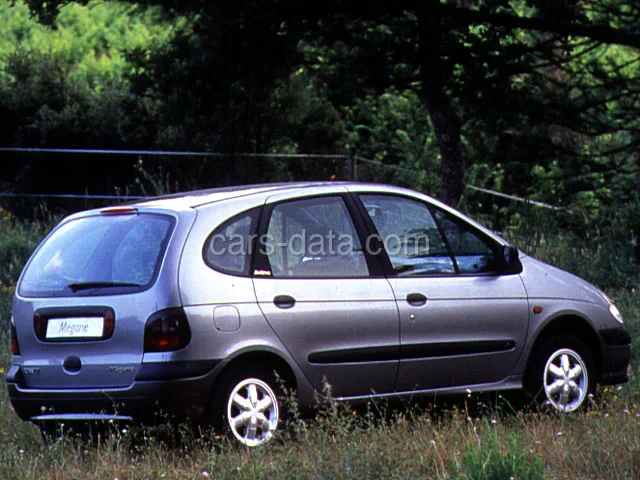 Renault Mégane Scénic RN 1.4e 1996 front view