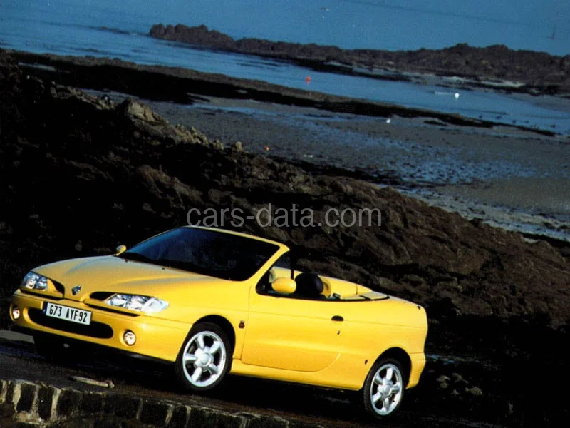 Renault Mégane Cabriolet 2.0 1998 front view