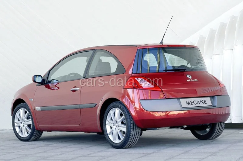 Renault Mégane 1.4 16V Expression Base 2002 front view