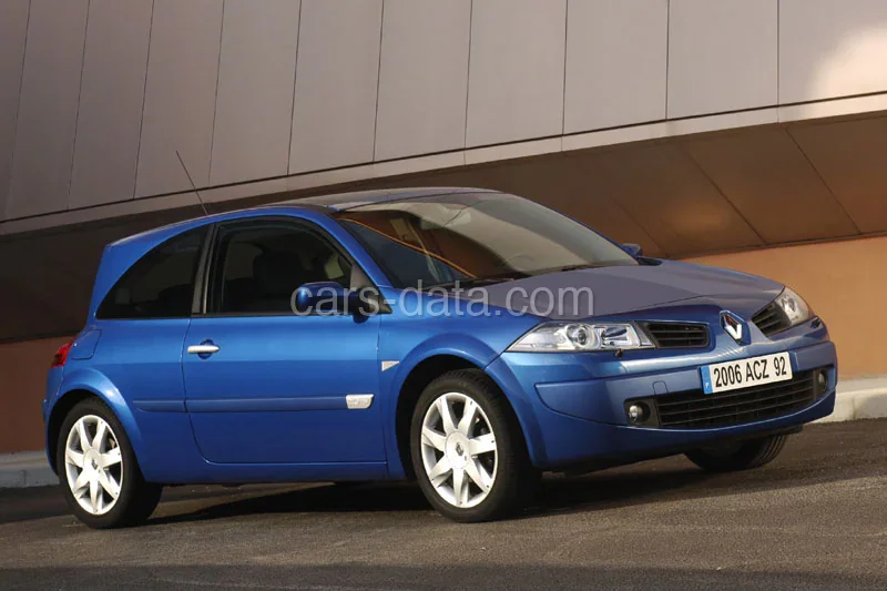 Renault Mégane 1.4 16V Expression 2006 front view