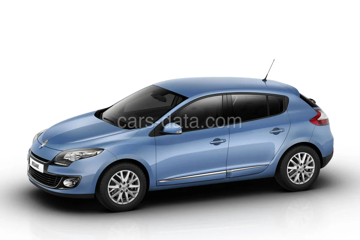 Renault Mégane TCe 180 GT 2012 front view