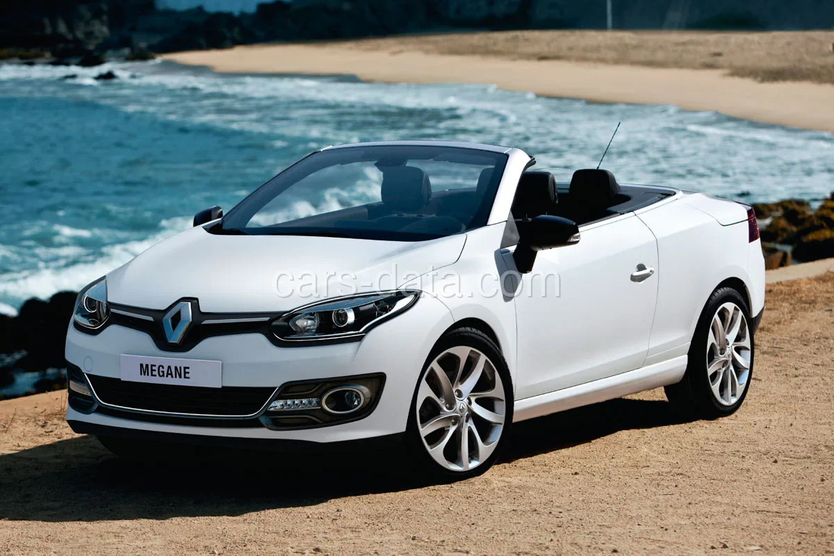 Renault Mégane Coupé-Cabriolet TCe 130 Energy Privilège 2014 front view