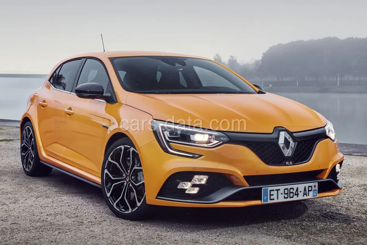 Renault Mégane Turbo 280 R.S. 2018 front view