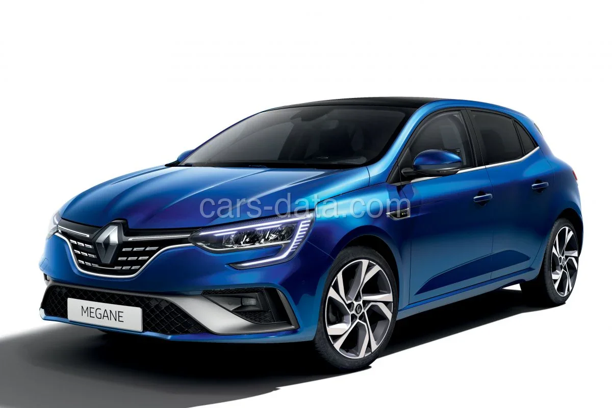 Renault Mégane TCe 160 Intens 2020 front view