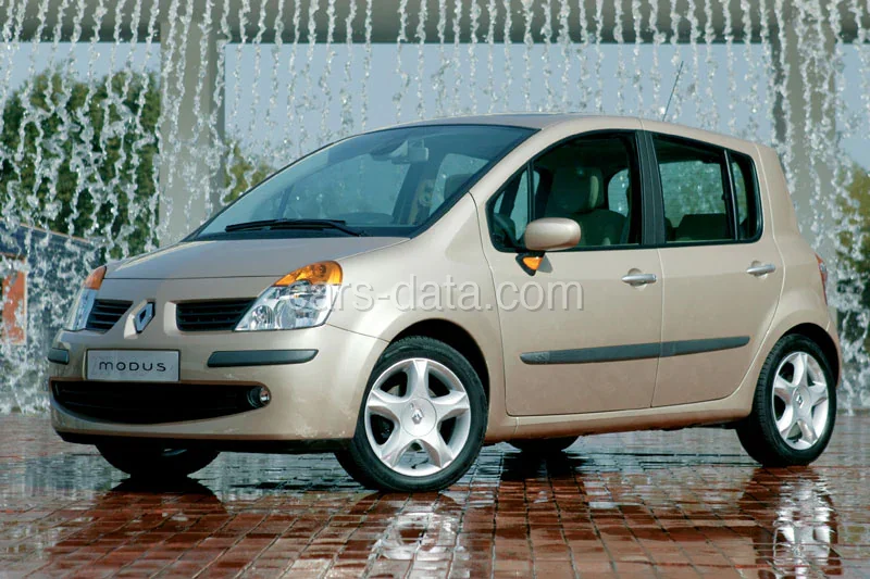Renault Modus 1.5 dCi 70 Expression Comfort 2005 front view