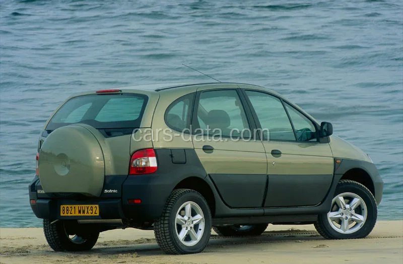 Renault Scénic RX4 1.9 dCi 2000 front view