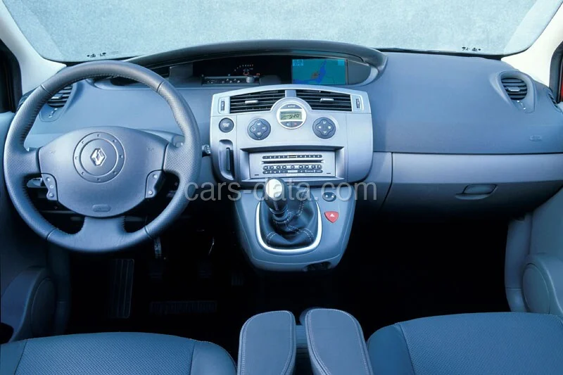 Renault Scénic Grand Scénic 1.6 16V Expression Base 2004 front view