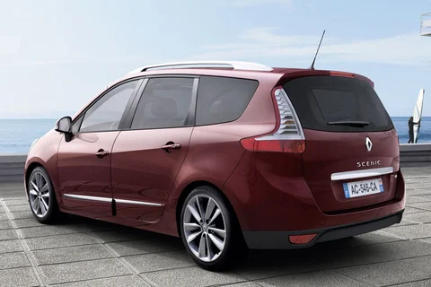 Renault Scénic Grand Scénic 1.6 16V E85 Expression 2012 view 2
