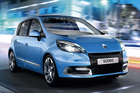 Renault Scénic dCi 110 Dynamique 2012 view 11