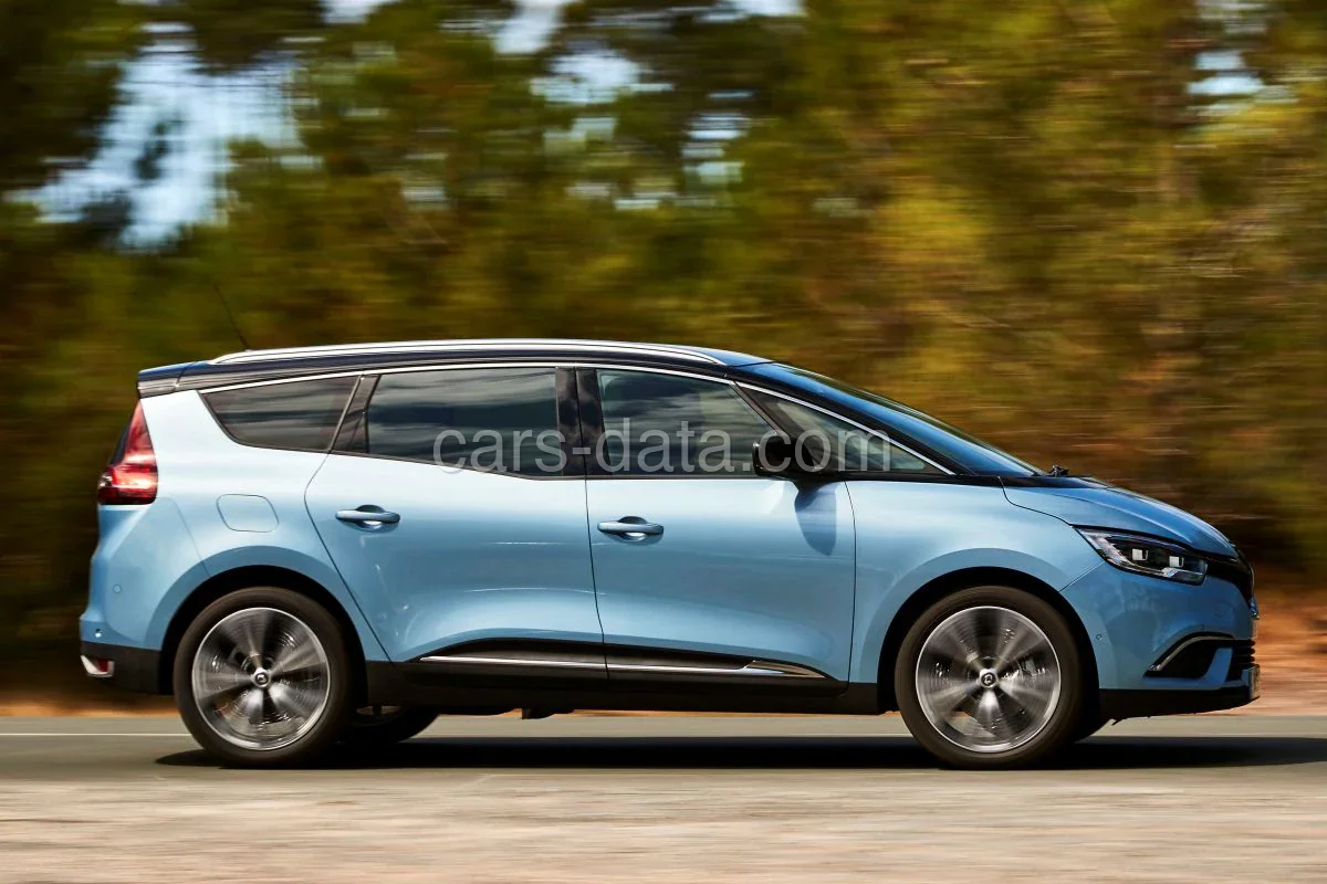 Renault Scénic Grand Scénic dCi 110 Initiale Paris 2017 front view
