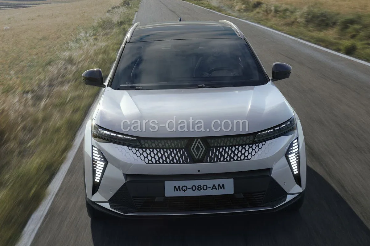 Renault Scénic E-TECH EV60 170hp Evolution 2024 front view