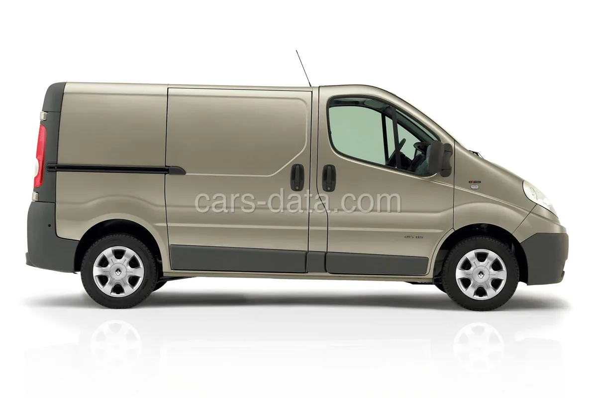 Renault Trafic L2H2 T29 2.0 dCi 90 2011 front view