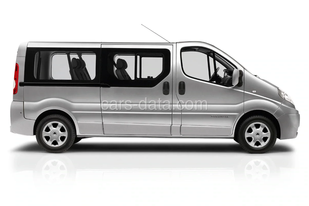 Renault Trafic Passenger 2.0 dCi 90 Eco Expression 2011 front view