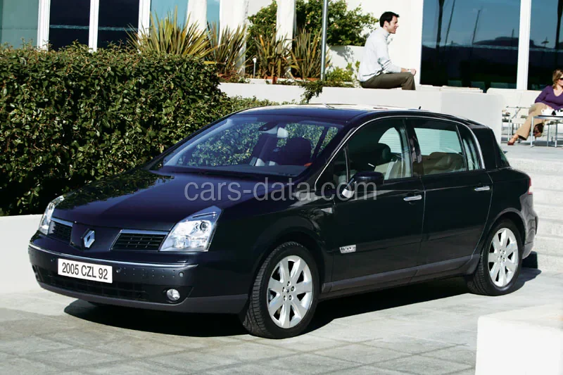 Renault Vel Satis 3.0 dCi 24V 2005 front view