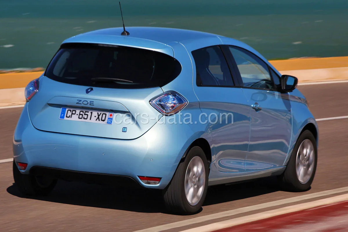 Renault Zoe Intens 2013 front view