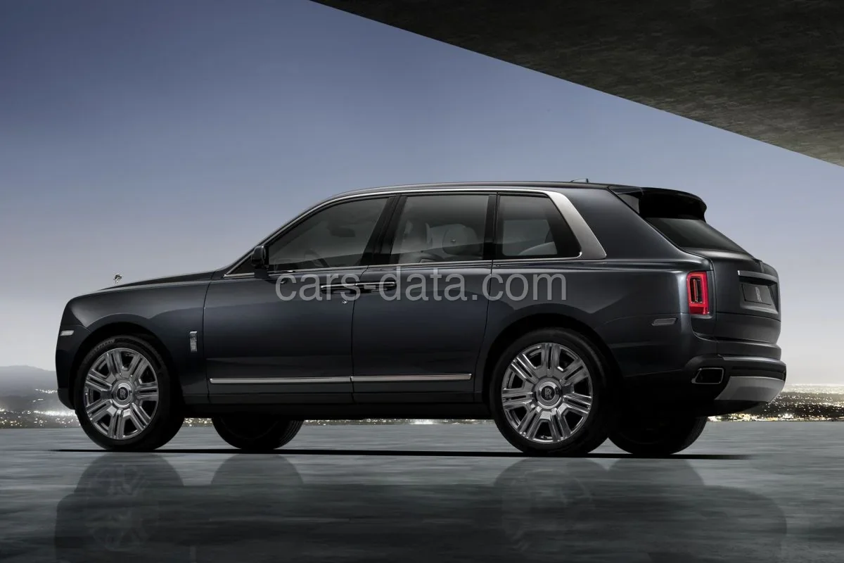 Rolls-Royce Cullinan Black Badge 2021 front view