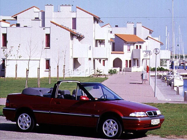 Rover 200-serie 216 Cabriolet 1993 front view